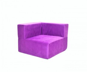 Кресло-угловое-модуль бескаркасное Тетрис 30 (Фиолетовый) в Тавде - tavda.mebel-74.com | фото