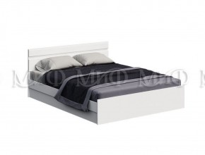 НЭНСИ NEW Кровать 1,4 м (Белый глянец холодный/Белый) в Тавде - tavda.mebel-74.com | фото