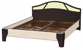 ВЕРОНА Кровать 1600 с основанием (Венге/Анкор светлый) в Тавде - tavda.mebel-74.com | фото