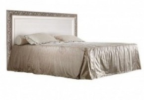 Кровать 2-х спальная (1,8 м) Тиффани штрих-лак/серебро с подъемным механизмом (ТФКР180-1[3]) в Тавде - tavda.mebel-74.com | фото