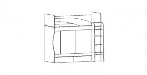 Кровать Бемби МДФ (фасад 3D) в Тавде - tavda.mebel-74.com | фото