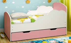 Кровать детская Облака №1 (800*1600) ЛДСП в Тавде - tavda.mebel-74.com | фото