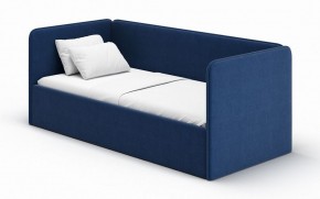 Кровать-диван Leonardo 160*70 (Синий) + боковина в Тавде - tavda.mebel-74.com | фото