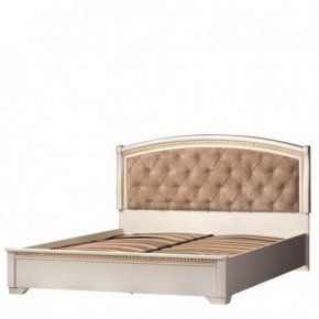 Кровать двойная №815 Парма кремовый белый (1800) в Тавде - tavda.mebel-74.com | фото