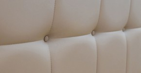 Кровать двойная Хлоя 160 + ортопед + ПМ + дно (арт. Пегасо капучино к/з (бежево-коричневый)) в Тавде - tavda.mebel-74.com | фото