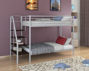 Кровать двухъярусная "Толедо" Серый/Венге в Тавде - tavda.mebel-74.com | фото