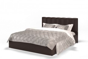 Кровать Элен 1600 + основание с ПМ (Лесмо brown) коричневый в Тавде - tavda.mebel-74.com | фото