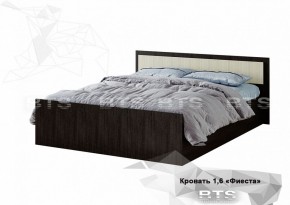 Кровать Фиеста 1600 LIGHT + Проложки LIGHT 1600 ДСП (Венге/Лоредо) в Тавде - tavda.mebel-74.com | фото