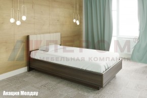 Кровать КР-1011 с мягким изголовьем в Тавде - tavda.mebel-74.com | фото