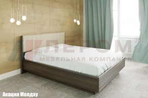 Кровать КР-1013 с мягким изголовьем в Тавде - tavda.mebel-74.com | фото