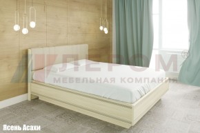 Кровать КР-1014 с мягким изголовьем в Тавде - tavda.mebel-74.com | фото