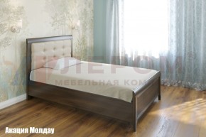 Кровать КР-1032 с мягким изголовьем в Тавде - tavda.mebel-74.com | фото