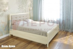 Кровать КР-1034 с мягким изголовьем в Тавде - tavda.mebel-74.com | фото