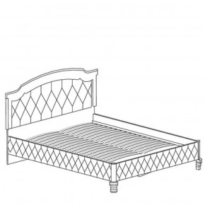 Кровать с обивкой №488 Марлен (1600) Кремовый белый в Тавде - tavda.mebel-74.com | фото