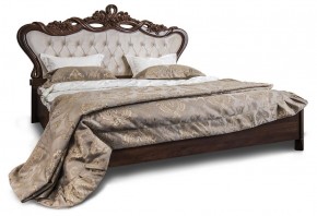 Кровать с мягким изголовьем Афина 1600 (караваджо) ламели в Тавде - tavda.mebel-74.com | фото