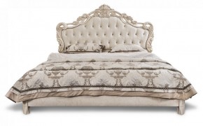 Кровать с мягким изголовьем "Патрисия" с основанием (1800) крем в Тавде - tavda.mebel-74.com | фото