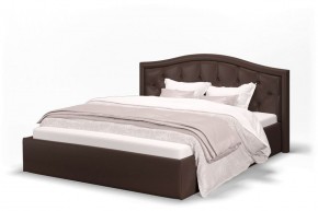 Кровать Стелла 1200 + Основание (Лесмо brown) коричневый в Тавде - tavda.mebel-74.com | фото