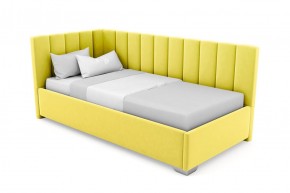 Кровать угловая Хлоя интерьерная +основание/ПМ/бельевое дно (120х200) в Тавде - tavda.mebel-74.com | фото
