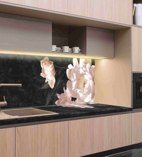 Кухонный фартук со столешницей (А-05) в едином стиле (3050 мм) в Тавде - tavda.mebel-74.com | фото