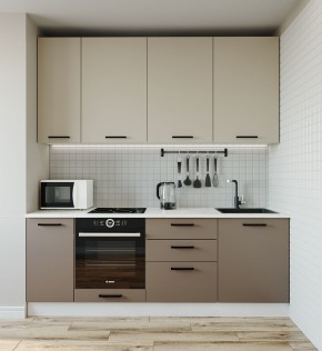 Кухонный гарнитур Латте 2200 (Стол. 26мм) в Тавде - tavda.mebel-74.com | фото