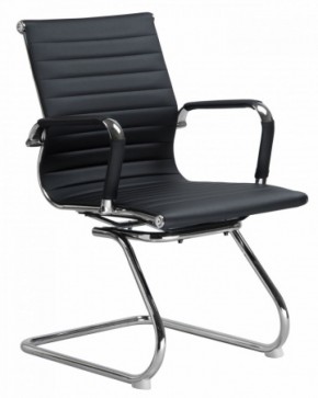 Офисное кресло для посетителей LMR-102N Черный в Тавде - tavda.mebel-74.com | фото