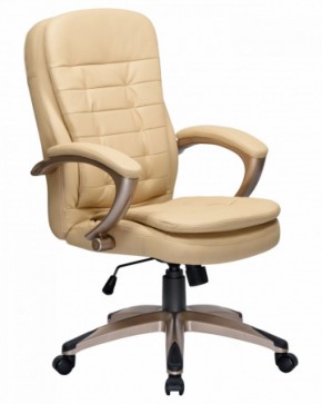 Офисное кресло для руководителей DOBRIN DONALD LMR-106B бежевый в Тавде - tavda.mebel-74.com | фото
