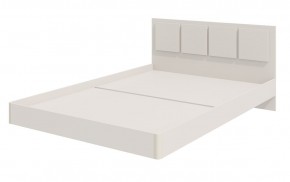 Парус Кровать 1400 на щитах (Белый) в изголовье 4 декор. квадрата в Тавде - tavda.mebel-74.com | фото