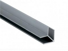 Планка угловая "W" 4 мм для стеновой панели (алюминий) в Тавде - tavda.mebel-74.com | фото