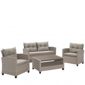 Плетеный комплект мебели с диваном AFM-804B Beige в Тавде - tavda.mebel-74.com | фото