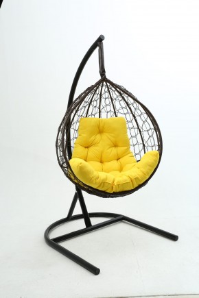 Подвесное кресло Бароло (коричневый/желтый) в Тавде - tavda.mebel-74.com | фото