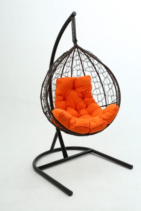 Подвесное кресло Бароло (коричневый/оранжевый) в Тавде - tavda.mebel-74.com | фото