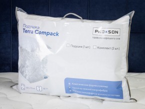 PROxSON Комплект подушек Terra Compack (Микрофибра Полотно) 50x70 в Тавде - tavda.mebel-74.com | фото