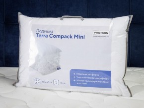 PROxSON Подушка Terra Compack mini (Микрофибра Полотно) 40x60 в Тавде - tavda.mebel-74.com | фото