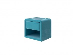 PROxSON Тумба Cube (Ткань: Велюр Shaggy Azure) 52x41 в Тавде - tavda.mebel-74.com | фото