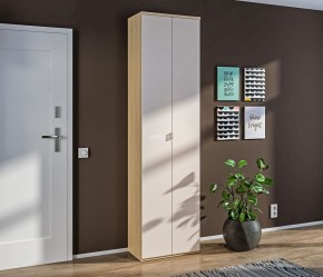 Шкаф 2 дверный Афина СБ-3312 (Дуб винченца/Кашемир серый) в Тавде - tavda.mebel-74.com | фото