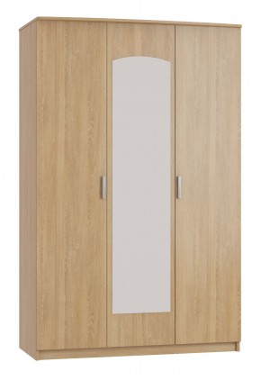 Шкаф 3-х дверный с зеркалом Шк210.1 МС Ирина в Тавде - tavda.mebel-74.com | фото