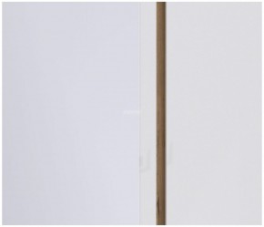 Шкаф 3х дверный с зеркалом Веста СБ-2258 (Дуб Бунратти/Белый глянец) в Тавде - tavda.mebel-74.com | фото
