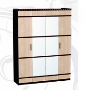 Шкаф 4-х дверный для одежды и белья "Ольга-13" в Тавде - tavda.mebel-74.com | фото