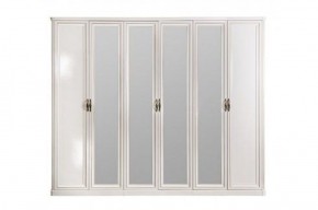 Шкаф 6-ти ств (2+2+2) с зеркалами Натали (комплект) в Тавде - tavda.mebel-74.com | фото