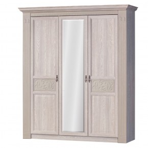 Шкаф для одежды 3-х дверный №180 "Лючия" Дуб оксфорд серый в Тавде - tavda.mebel-74.com | фото