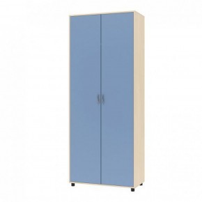 Шкаф для одежды Дельта-2 Дуб молочный/Голубой в Тавде - tavda.mebel-74.com | фото