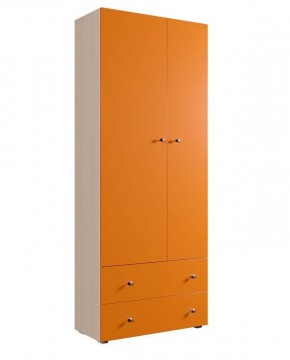 Шкаф ДМ 800 с 2-мя ящиками (оранж) в Тавде - tavda.mebel-74.com | фото
