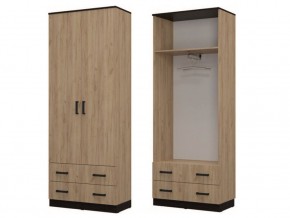Шкаф «ЛОФТ» для одежды с 2-я ящиками в Тавде - tavda.mebel-74.com | фото