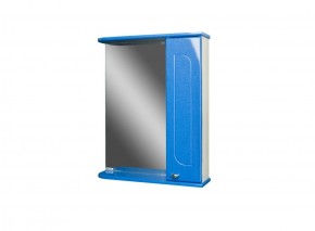 Шкаф-зеркало Радуга Синий металлик 50 ПРАВЫЙ АЙСБЕРГ (DA1128HZR) в Тавде - tavda.mebel-74.com | фото
