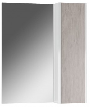 Шкаф-зеркало Uno 60 Дуб серый левый/правый Домино (DU1503HZ) в Тавде - tavda.mebel-74.com | фото