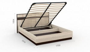 Спальня Эшли Кровать 160 с подъемным механизмом Венге/Дуб сонома в Тавде - tavda.mebel-74.com | фото