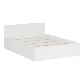Стандарт Кровать 1400, цвет белый, ШхГхВ 143,5х203,5х70 см., сп.м. 1400х2000 мм., без матраса, основание есть в Тавде - tavda.mebel-74.com | фото