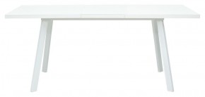 Стол ФИН 120 Белый, стекло/ Белый каркас М-City в Тавде - tavda.mebel-74.com | фото