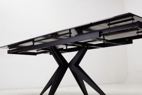 Стол FORIO 160 MATT BLACK MARBLE SOLID CERAMIC / BLACK, ®DISAUR в Тавде - tavda.mebel-74.com | фото