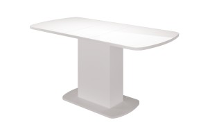 Стол обеденный Соренто 2 раздвижной (Белый) в Тавде - tavda.mebel-74.com | фото